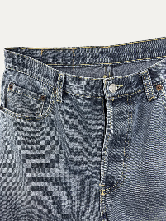 Vintage Levi's 501 Straight Jeans in stonewash, unisex, size W36 L36 – second-hand