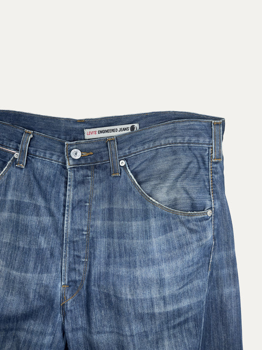 Vintage Levi's Engineered Jeans in mid wash, unisex, size W36 – second-hand