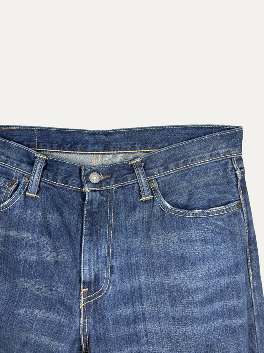 Vintage Levi's 504 Straight Jeans in mid wash, unisex, size W32 L32 – second-hand
