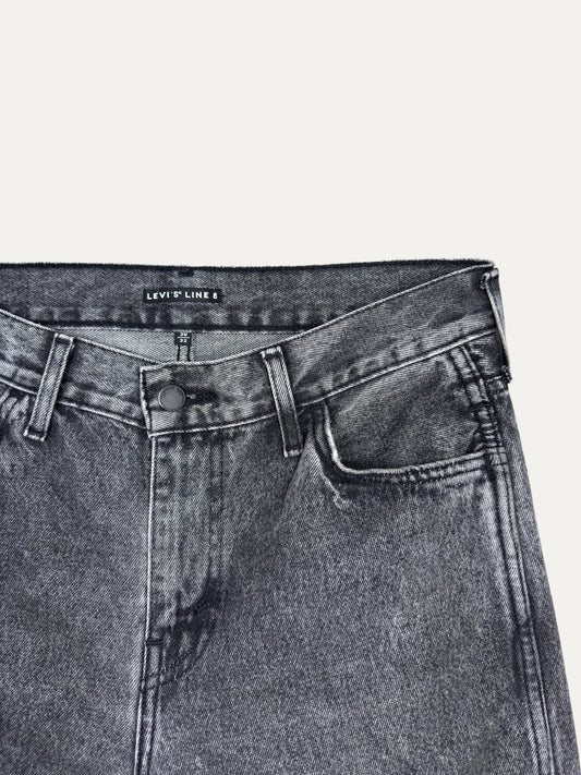 Vintage Levi's Levi's line 8 Slim Jeans in stonewash, men's, size W30 L32 – second-hand