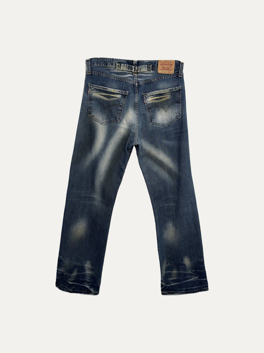Vintage Levi's 542 Bootcut Jeans in mid wash, unisex, size W34 L34 – second-hand