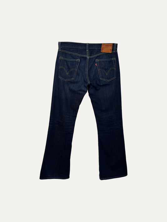 Vintage Levi's Bootcut Jeans in mid wash, unisex, size W35 L32 – second-hand