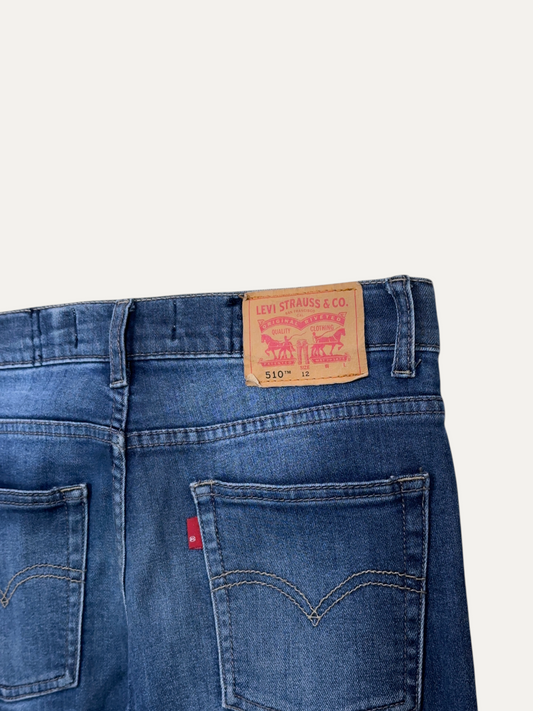 Vintage Levi's 510 Skinny Jeans in blue, men's, size W12 – second-hand