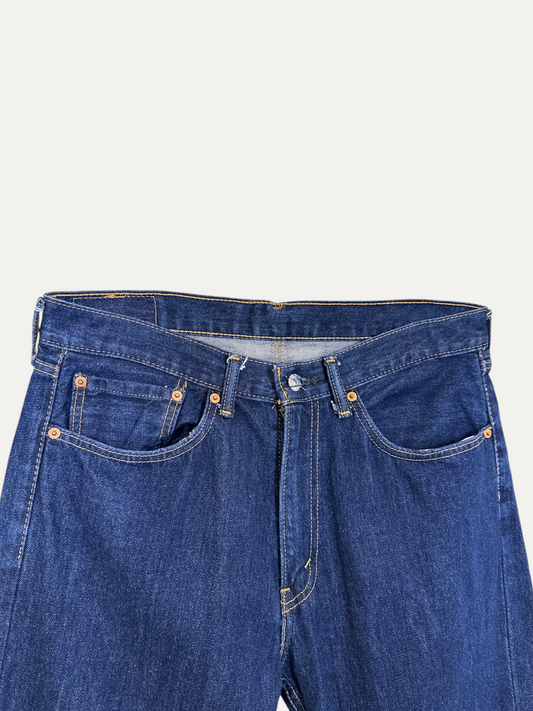 Vintage Levi's 505 Straight Jeans in blue, unisex, size W34 L34 – second-hand