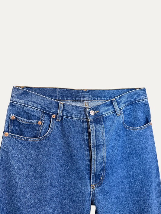Vintage Levi's 501 Straight Jeans in blue, unisex, size W38 L36 – second-hand