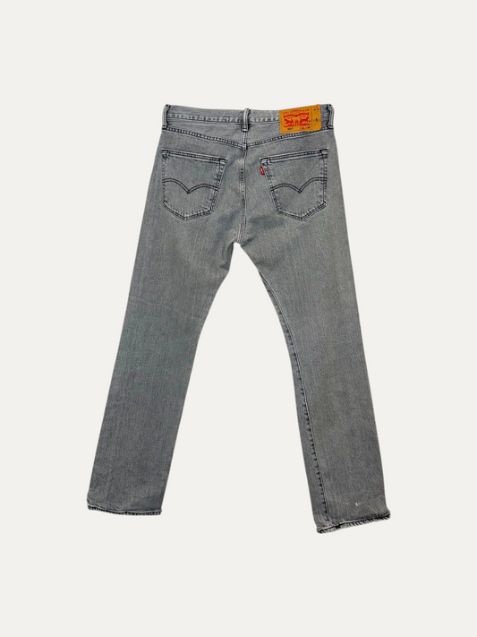 Vintage Levi's 501 Straight Jeans in grey, unisex, size W31 L30 – second-hand