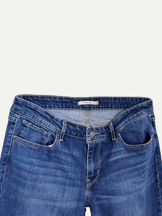 Vintage Levi's 715 Bootcut Jeans in blue, women's, size W32 L34 – second-hand