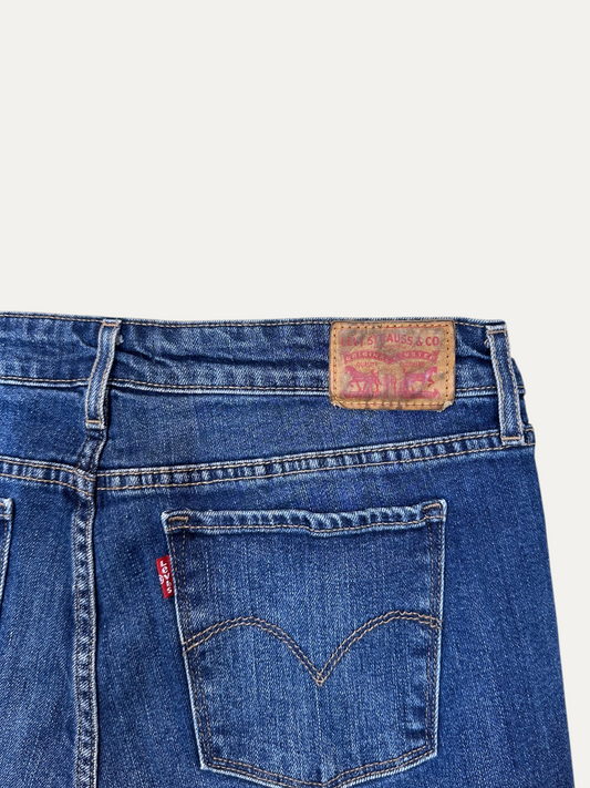 Vintage Levi's 715 Bootcut Jeans in blue, women's, size W32 L34 – second-hand