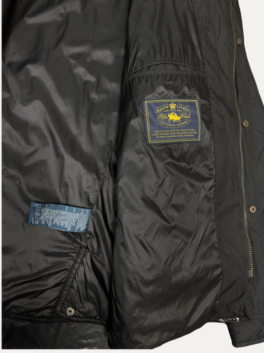 Vintage Polo Ralph Lauren Jacket in black, men's, size 3XL – second-hand