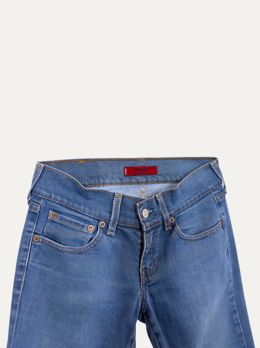 Vintage Levi's 559 Straight Jeans in blue, women's, size W28 L30 – second-hand