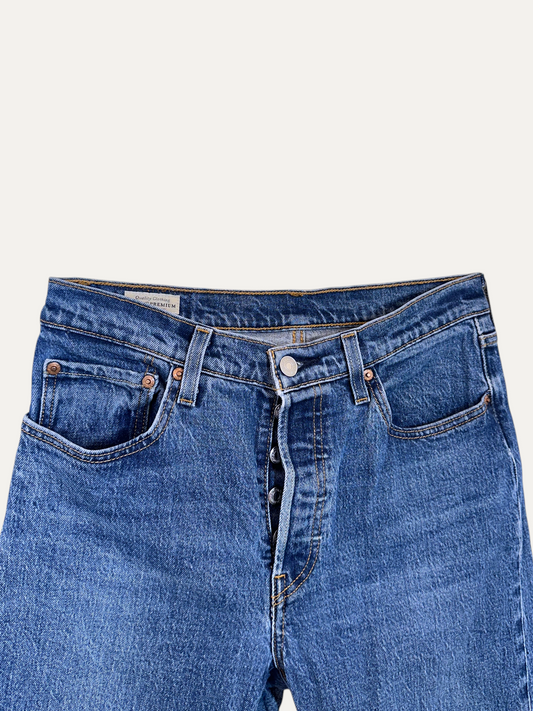 Vintage Levi's 501 Straight Jeans in blue, unisex, size W28 L26 – second-hand
