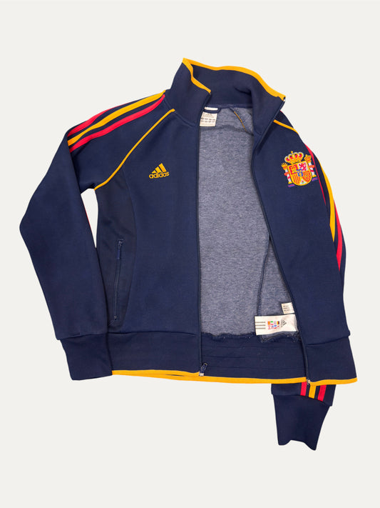 Vintage Adidas Jacket in grey, men's, size M – second-hand