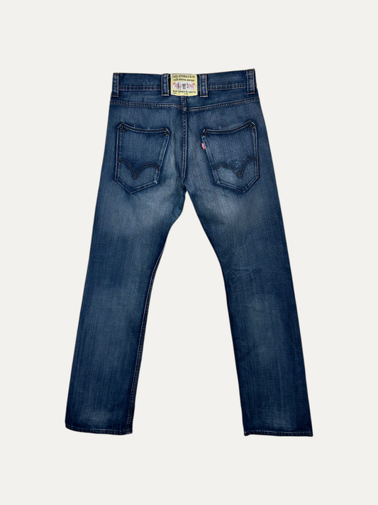 Vintage Levi's 506 Straight Jeans in blue, unisex, size W32 L34 – second-hand