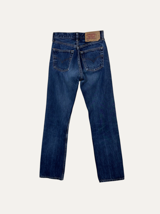 Vintage Levi's 501 Straight Jeans in blue, unisex, size W27 L32 – second-hand
