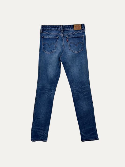 Vintage Levi's 712 Slim Jeans in blue, women's, size W27 L32 – second-hand