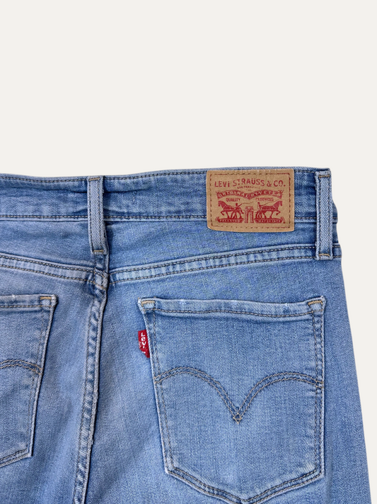 Vintage Levi's 712 Slim Jeans in blue, women's, size W28 L34 – second-hand