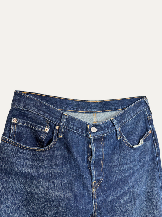 Vintage Levi's 501 Slim Jeans in blue, men's, size W30 L32 – second-hand