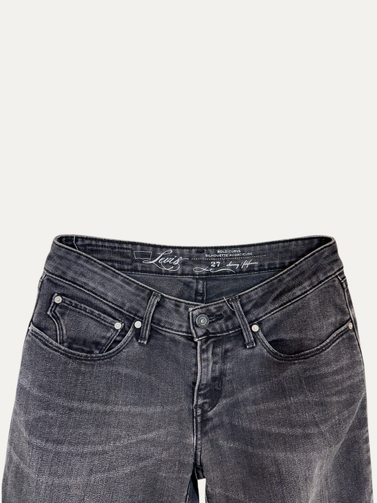 Vintage Levi's Bold Curve Skinny Jeans in blue, women's, size W27 L32 – second-hand