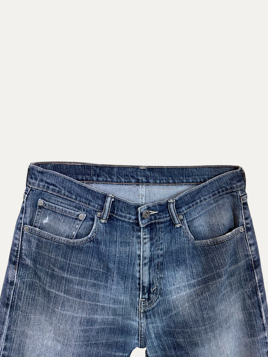 Vintage Levi's 505 Straight Jeans in blue, unisex, size W33 L34 – second-hand