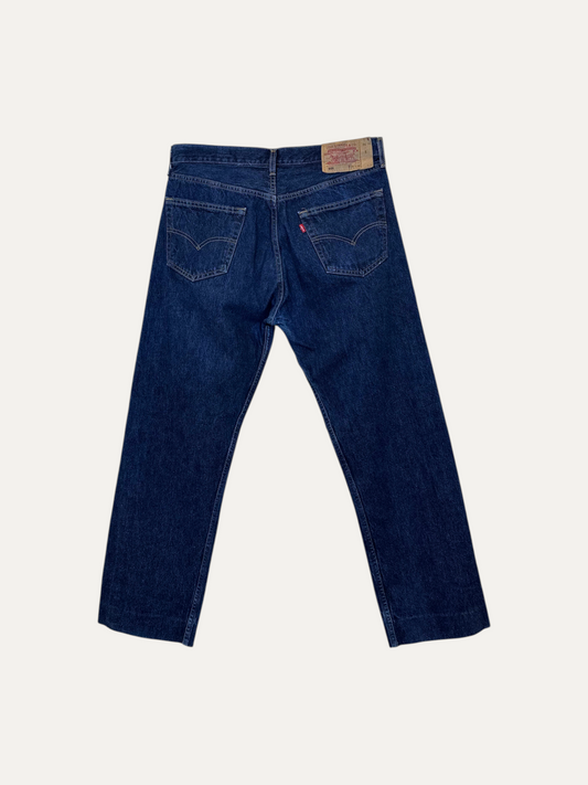 Vintage Levi's 501 Straight Jeans in blue, unisex, size W34 L36 – second-hand