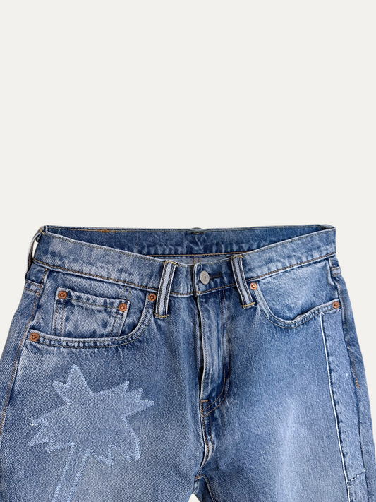 Vintage Levi's 502 Straight Jeans in blue, unisex, size W29 L32 – second-hand