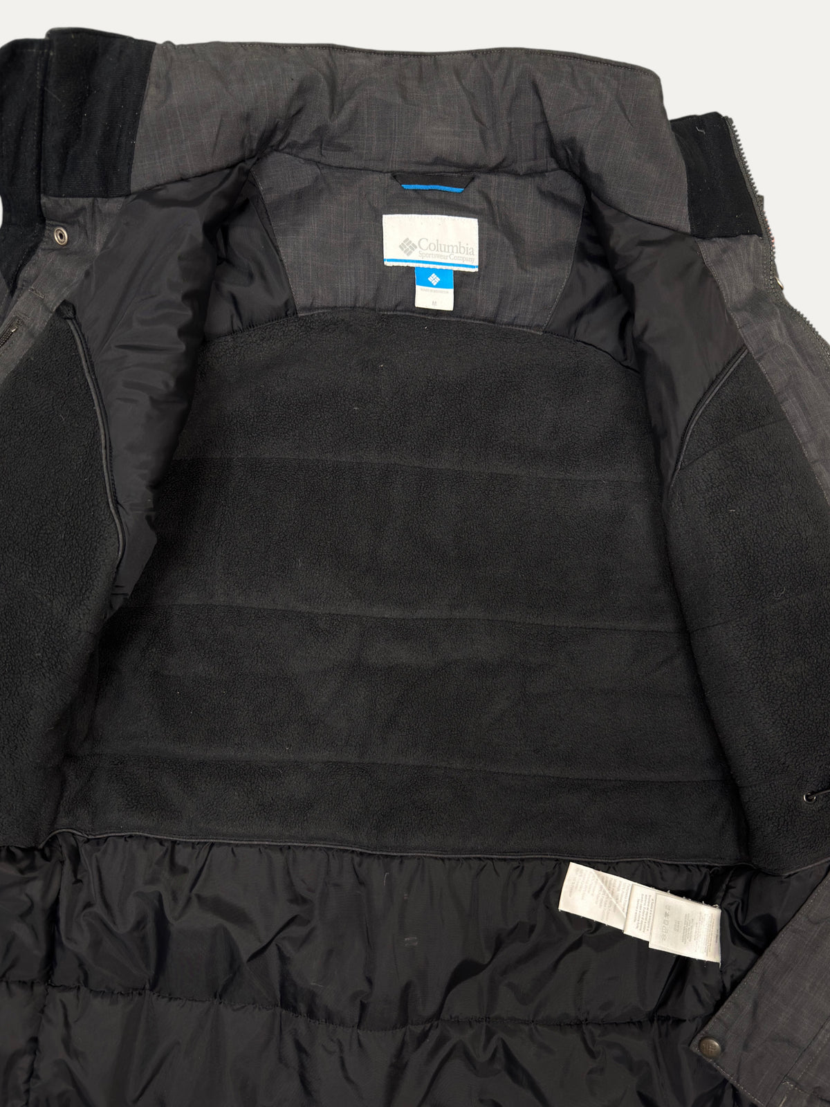 Vintage Columbia Jacket in black, men's, size M – second-hand