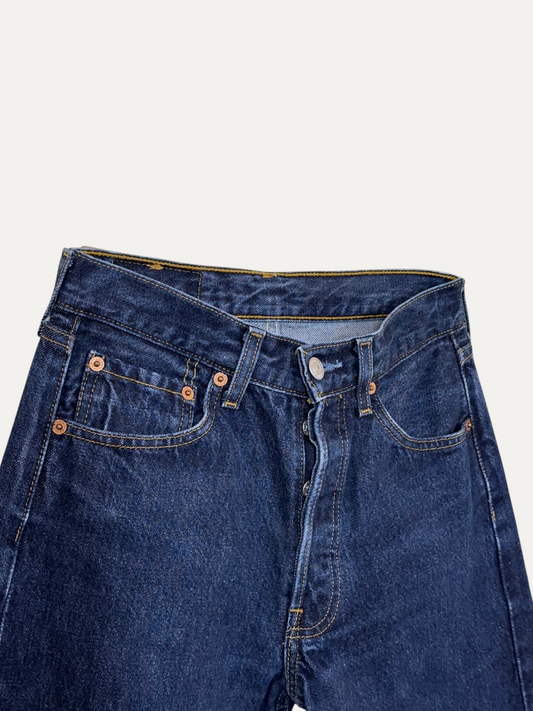 Vintage Levi's 501 Straight Jeans in blue, unisex, size W28 L34 – second-hand