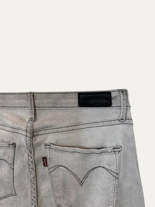 Vintage Levi's Legging Skinny Jeans in grey, women's, size W25 – second-hand