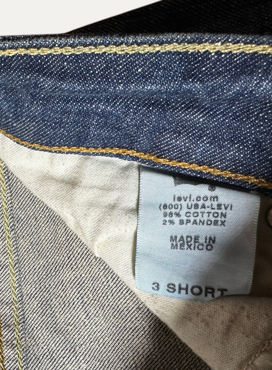 Vintage Levi's 524 Skinny Jeans in blue, men's, size W27 – second-hand