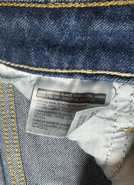 Vintage Levi's 715 Bootcut Jeans in blue, women's, size W23 – second-hand