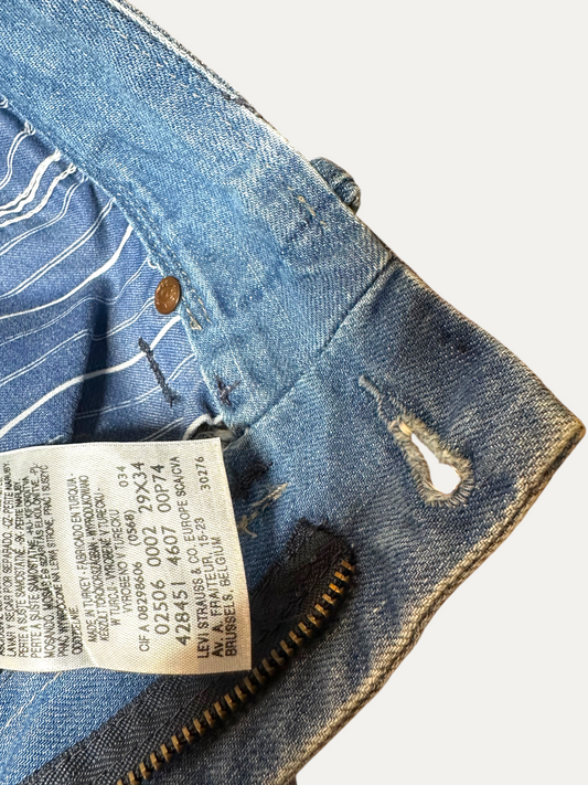 Vintage Levi's 511 Slim Jeans in blue, men's, size W29 L34 – second-hand