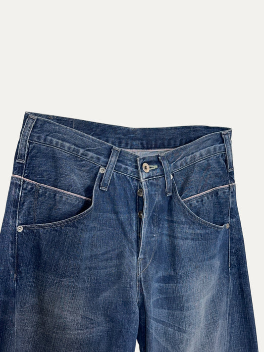 Vintage Levi's Twisted Slim Jeans in blue, men's, size W28 L32 – second-hand