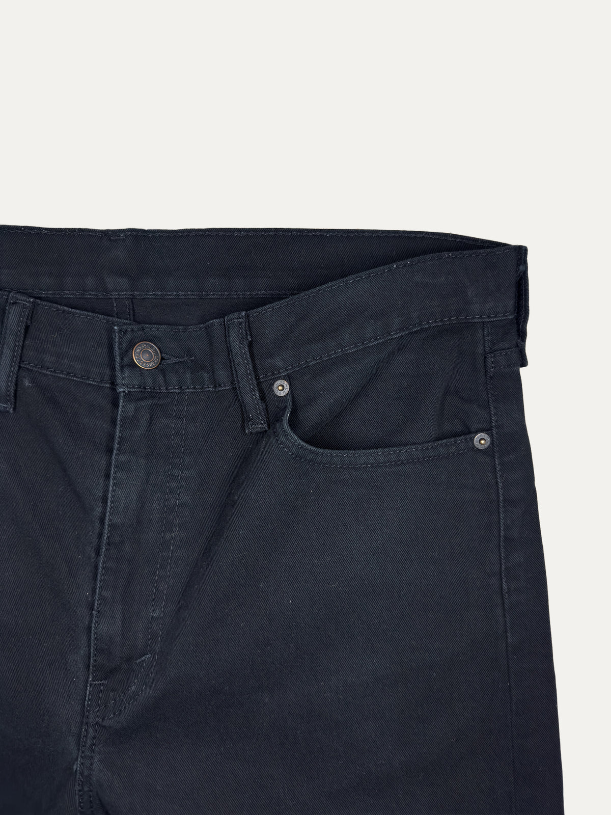 Vintage Levi's 510 Skinny Jeans in black, unisex, size W36 L32 – second-hand
