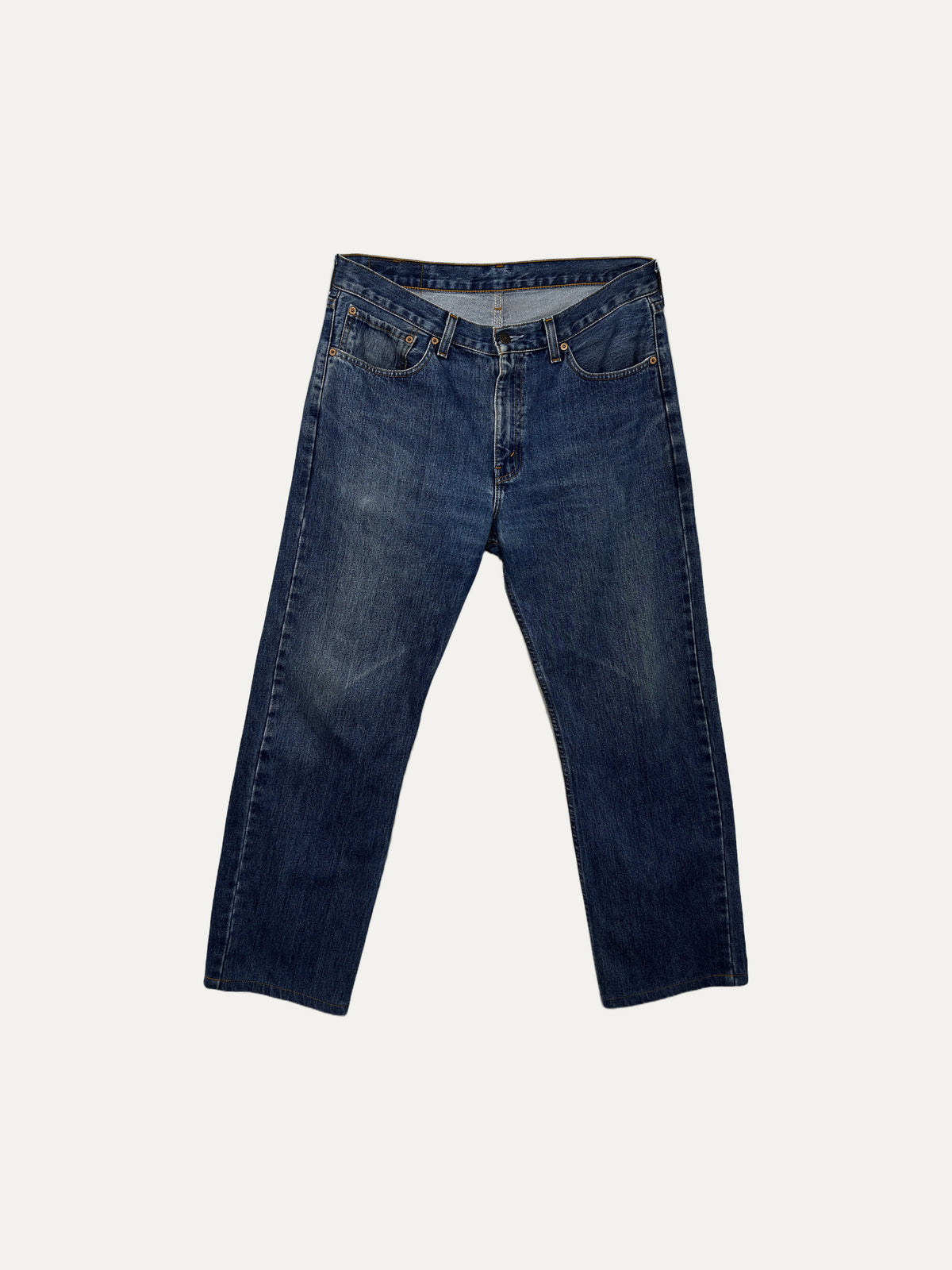 Vintage Levi's 751 Straight Jeans in mid wash, men's, size W34 L34 – second-hand
