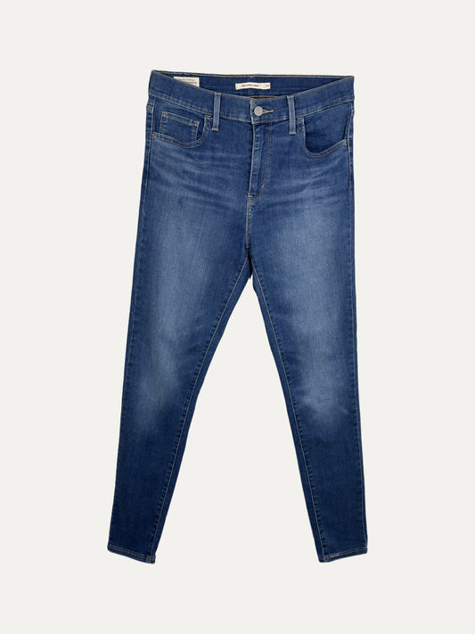 Vintage Levi's 720 Skinny Jeans in mid wash, women's, size W29 – second-hand