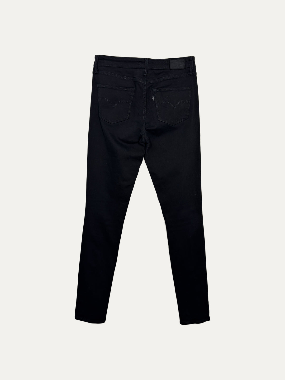 Vintage Levi's 721 Skinny Jeans in black, women's, size W28 – second-hand