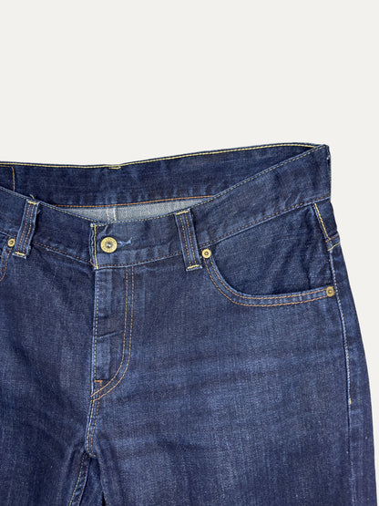 Vintage Levi's 604 Bootcut Jeans in dark wash, unisex, size W32 L32 – second-hand