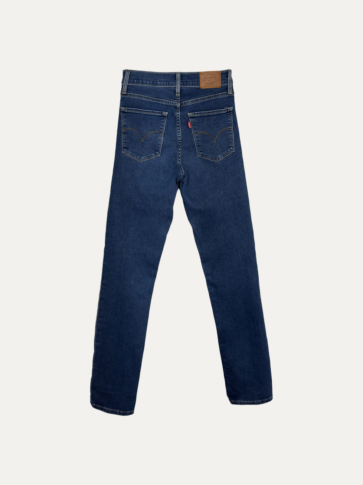 Vintage Levi's 724 Straight Jeans in mid wash, women's, size W26 – second-hand