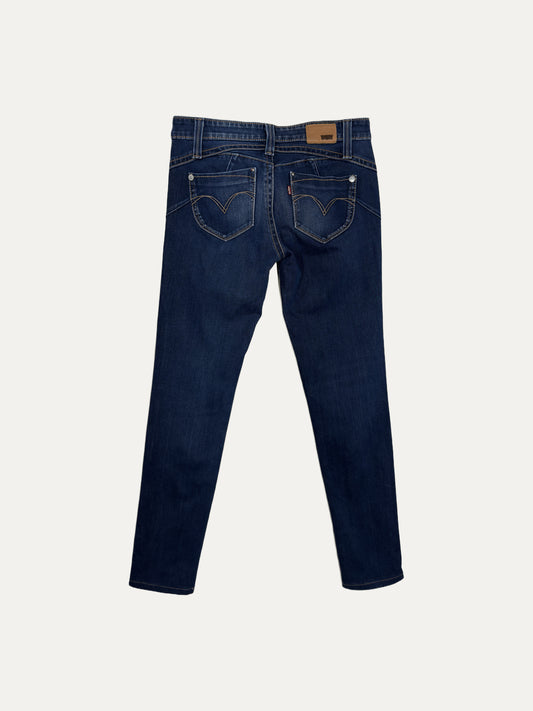 Vintage Levi's Demi Curve Low waist Jeans in mid wash, women's, size W27 – second-hand