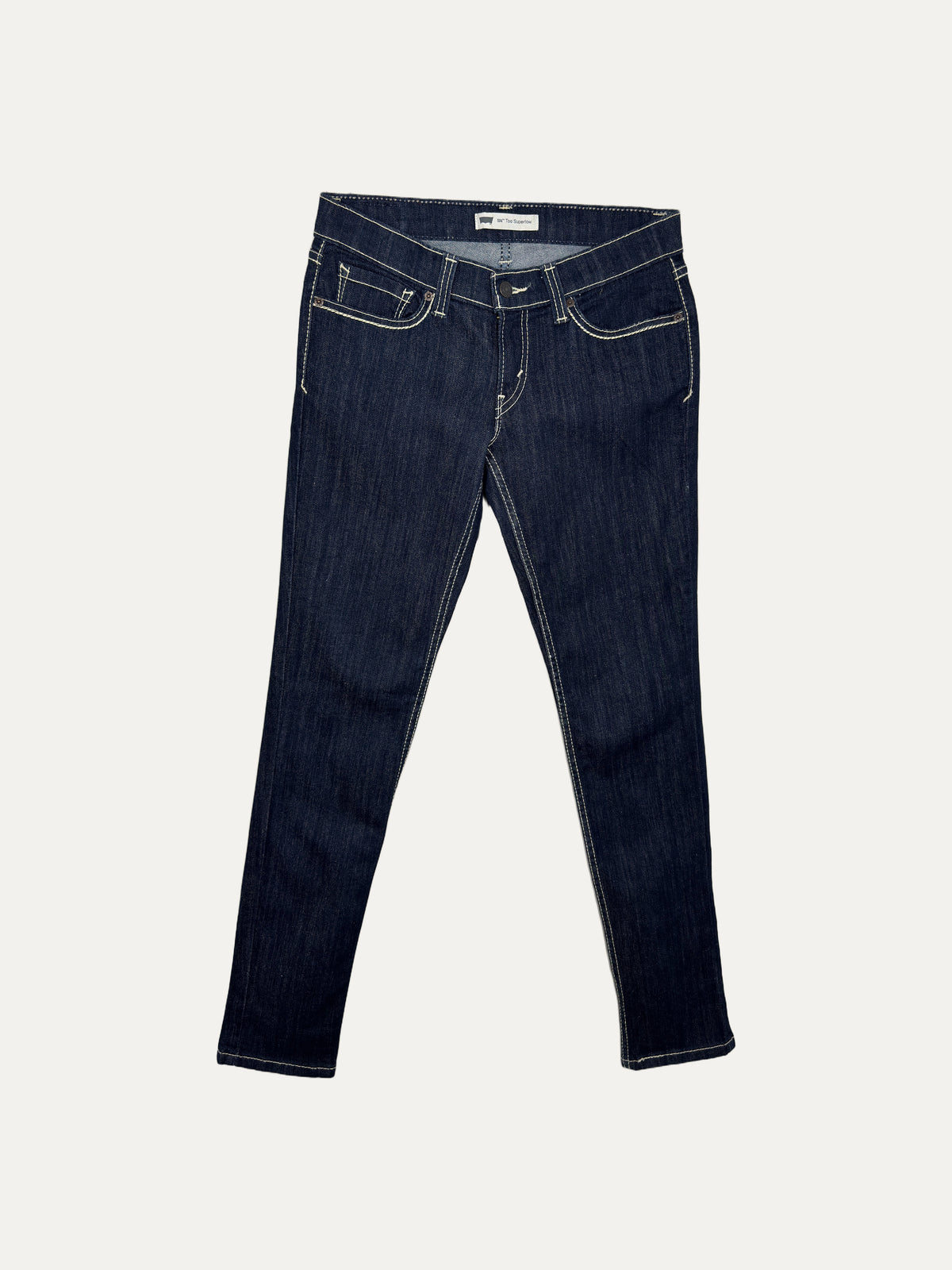 Vintage Levi's 524 Low waist Jeans in dark wash, women's, size W28 L32 – second-hand