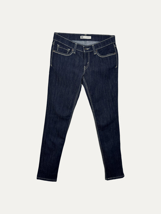 Vintage Levi's 524 Low waist Jeans in dark wash, women's, size W28 L32 – second-hand