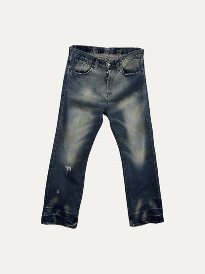 Vintage Levi's 542 Bootcut Jeans in mid wash, unisex, size W34 L34 – second-hand