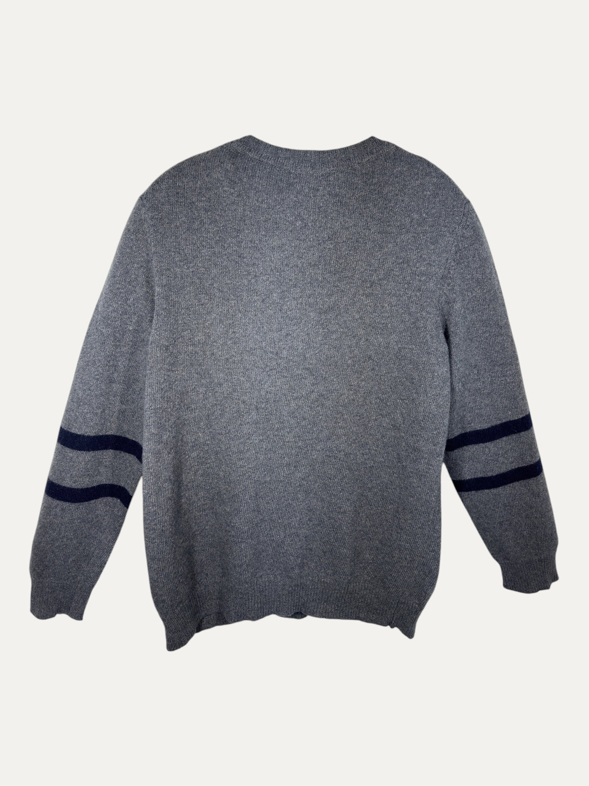 Vintage Tommy Hilfiger Sweater in grey, unisex, size XL – second-hand