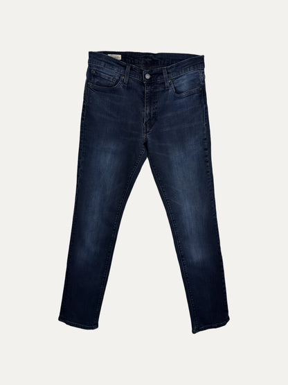 Vintage Levi's 511 Slim Jeans in dark wash, unisex, size W32 L32 – second-hand