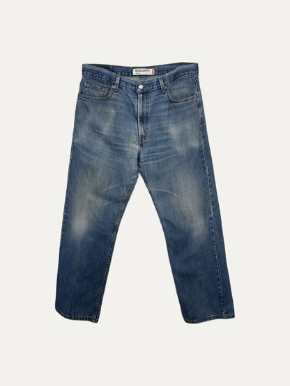 Vintage Levi's 505 Straight Jeans in light wash, men's, size W36 L30 – second-hand