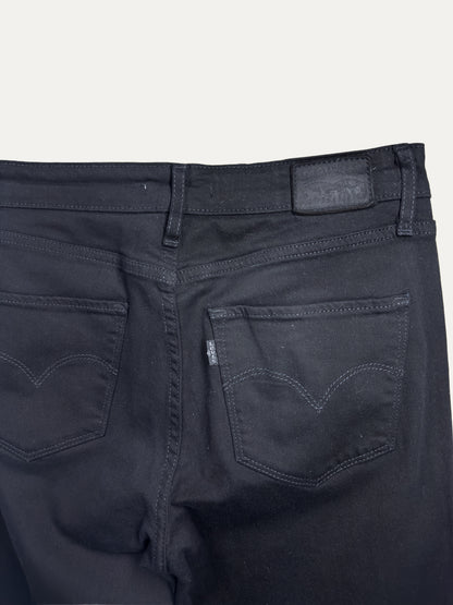 Vintage Levi's 721 Skinny Jeans in black, women's, size W28 – second-hand