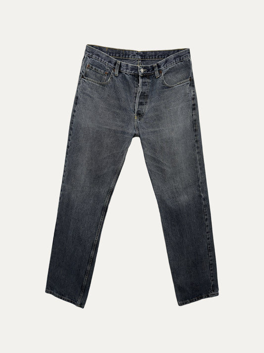 Vintage Levi's 501 Straight Jeans in stonewash, unisex, size W36 L36 – second-hand