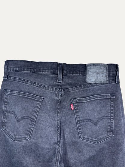 Vintage Levi's 531 Slim Jeans in black, men's, size W32 L32 – second-hand
