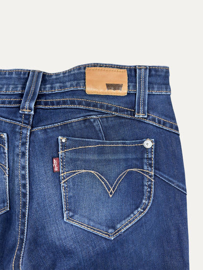 Vintage Levi's Demi Curve Low waist Jeans in mid wash, women's, size W27 – second-hand