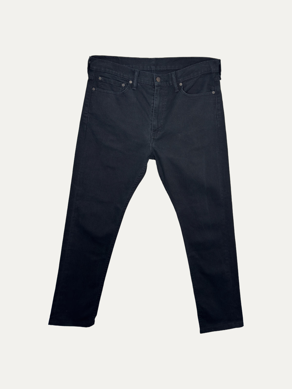 Vintage Levi's 510 Skinny Jeans in black, unisex, size W36 L32 – second-hand
